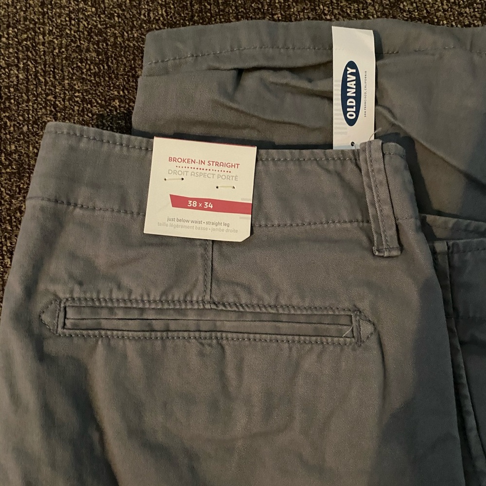 Old Navy broken in chino